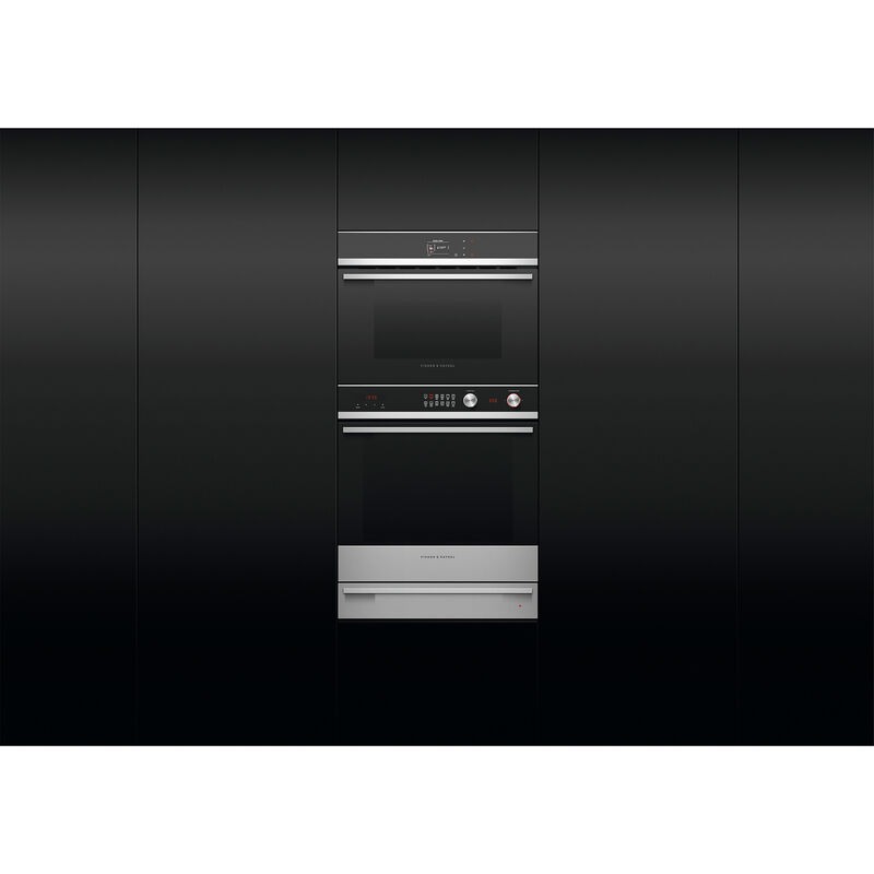 Fisher & Paykel 24" 1.3 Cu. Ft. Electric Wall Oven with Standard Convection & Manual Clean - Stainless Steel, , hires