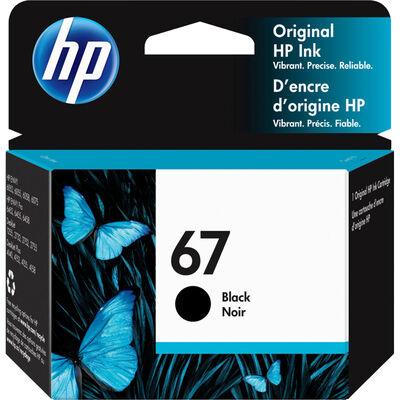HP67 Series Black Ink Cartridge | 3YM56AN#140