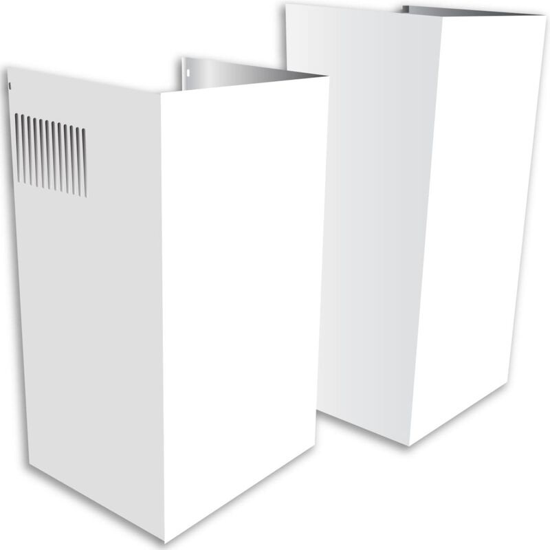 XO Duct Cover Extension For 10' Ceiling Fits XOB - White, , hires