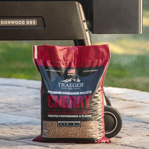 Traeger Cherry Hardwood Pellets - 20 lb Bag, , hires