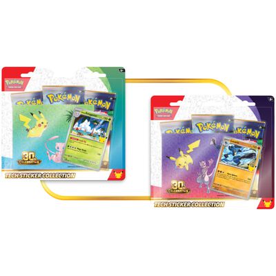 Pokemon Trading Card Game: 30th Celebration Tech Sticker Collection | NDPK30T10449