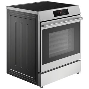 Bosch 500 Series 30 in. 5.8 cu. ft. Air-Fry Standard Convection Slide-In Electric Range with 4 Induction Burners - Stainless Steel, , hires