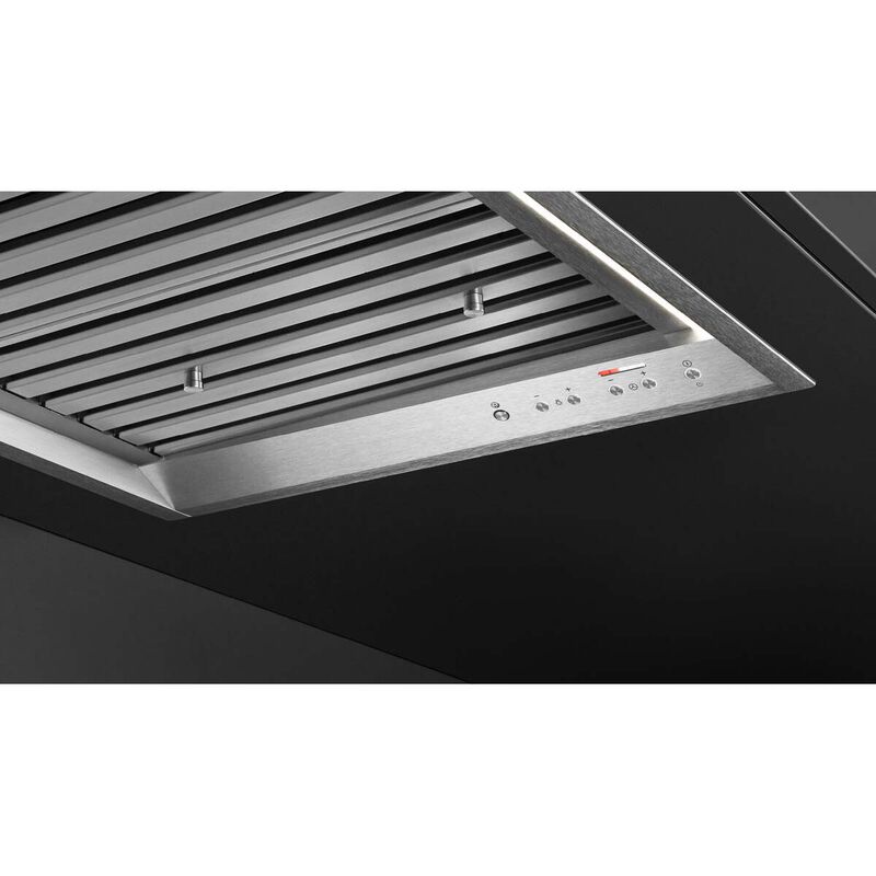 Fisher & Paykel Series 9 48 in. Ducted Standard Style Range Hood with 1100 CFM, 5 Fan Speeds & 1 LED Light - Stainless Steel, , hires