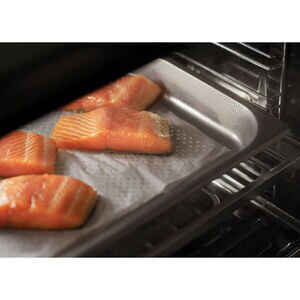 Fisher & Paykel Series 11 24 in. 3 cu. ft. Smart Steam Electric Single Wall Oven with Standard Convection - Black, , hires