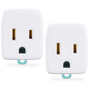 CyberPower Grounding Adapters 2-Pack - White, , hires