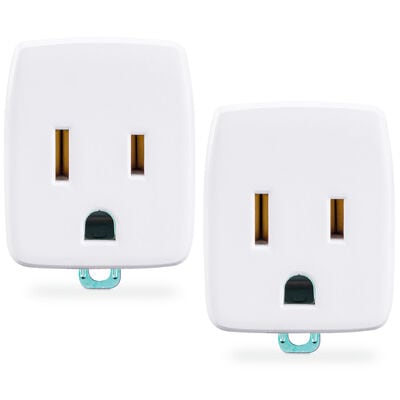 CyberPower Grounding Adapters 2-Pack - White | GT1W2PK