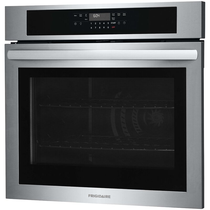 Frigidaire 30 in. 5.3 cu. ft. Electric Single Wall Oven with Standard Convection - Stainless Steel, , hires