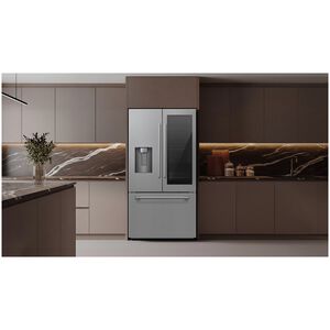 Samsung 36 in. 28.5 cu. ft. Smart French Door Refrigerator with Ice & Water Dispenser - Fingerprint Resistant Stainless, , hires