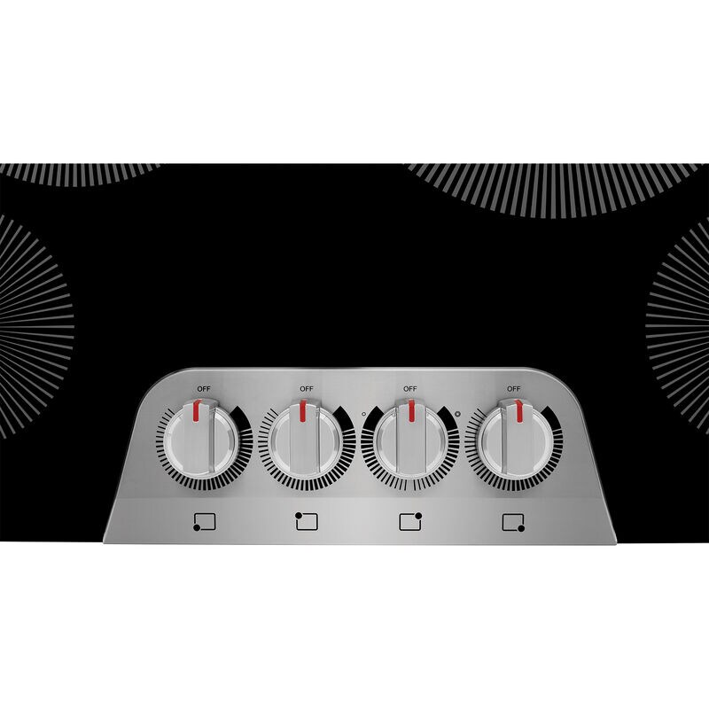 Frigidaire Gallery 30 in. 4-Burner Electric Cooktop with Simmer Burner & Power Burner - Stainless Steel, , hires