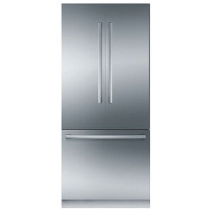 Bosch Benchmark Series 36 in. 19.4 cu. ft. Built-In Smart Counter Depth French Door Refrigerator- Stainless Steel, , hires