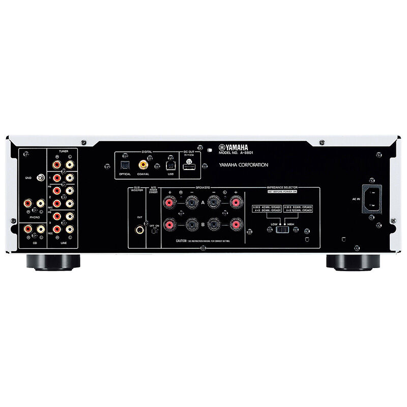 Yamaha 2 Channel 200 Watt Integrated Amplifier - Black, , hires