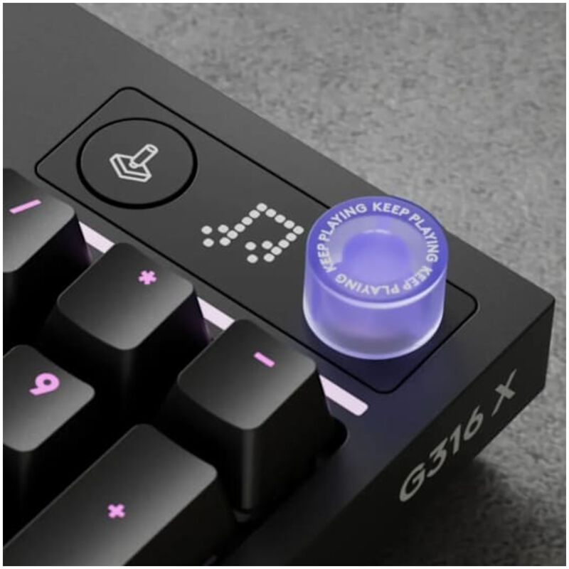 Logitech G316 X 98 Wired RGB LIGHTSYNC Gaming Keyboard with Tactile Switches - Black, , hires