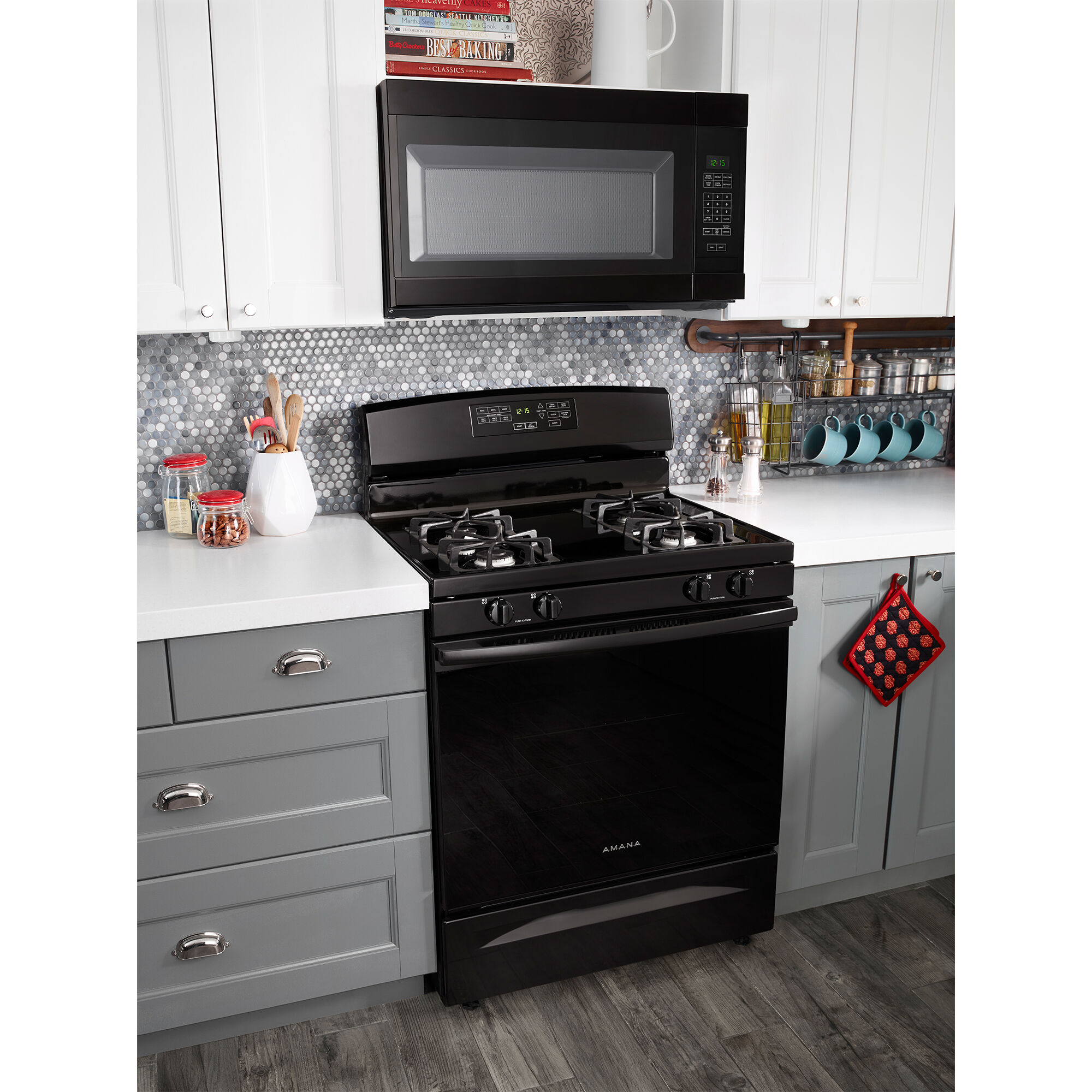 amana over the stove microwave