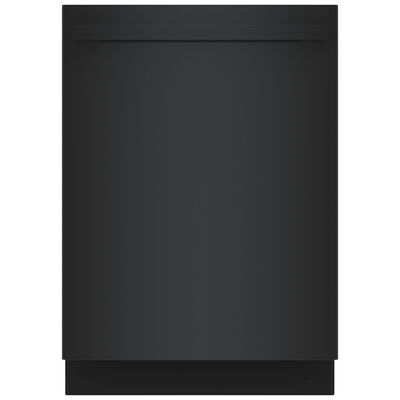 Bosch 800 Series 24 in. Top Control Smart Dishwasher with 42 dBa Sound Level, 3rd-Rack & CrystalDry - Black | SHX78CM6N