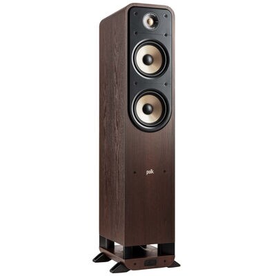 Polk Signature Elite ES55 High-Quality Floor-Standing Tower Speaker - Brown | ES55BROWN