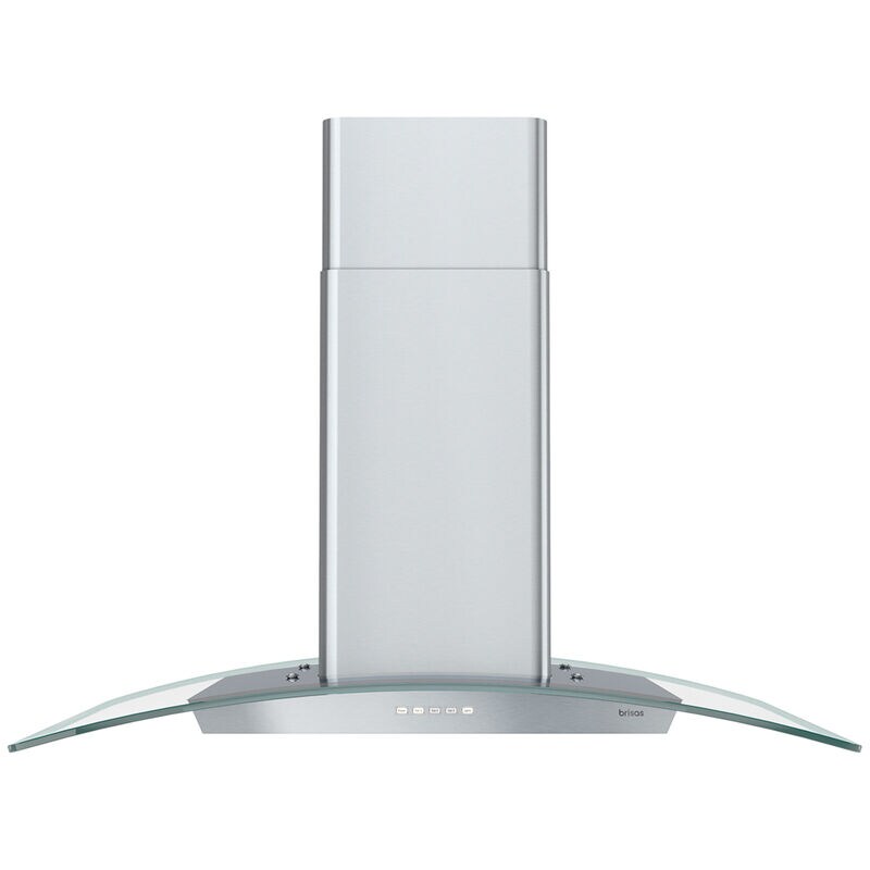Zephyr 36 in. Convertible Chimney Style Range Hood with 600 CFM, 3 Fan Speeds & 2 LED Lights - Stainless Steel, , hires