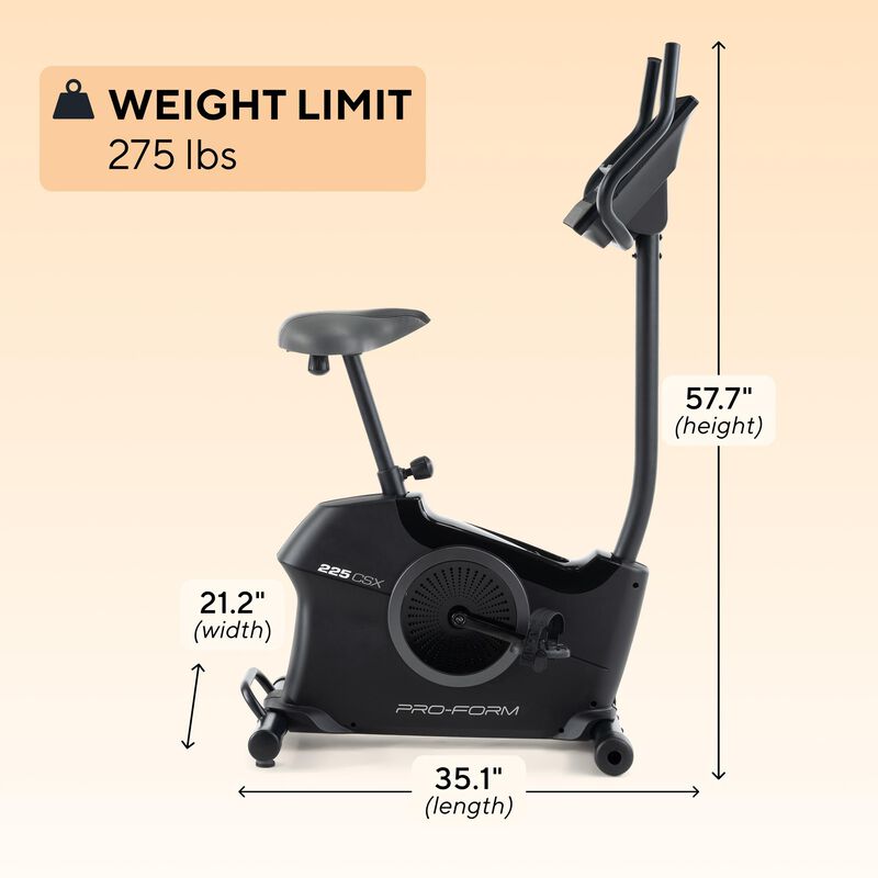 Pro-Form 225 CSX Bike, , hires