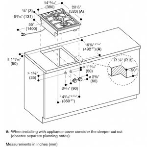 Gaggenau Vario 400 Series 15 in. 2-Burner Natural Gas Cooktop with Simmer Burner - Stainless Steel, , hires