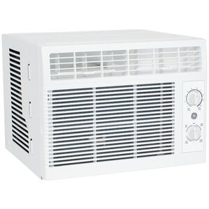 GE 5,050 BTU Window Air Conditioner with 2 Fan Speeds - White, , hires