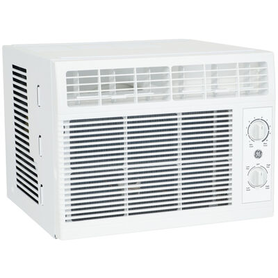 GE 5,050 BTU Window Air Conditioner with 2 Fan Speeds - White | AHT05LZ