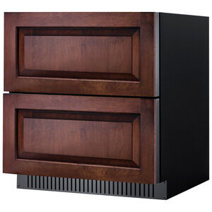 Summit 30 in. 5.4 cu. ft. Outdoor Double Refrigerator Drawers - Stainless Steel, , hires