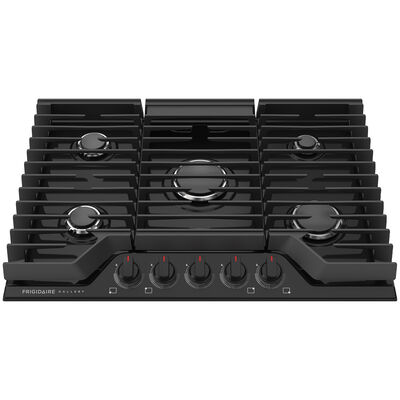 Frigidaire Gallery 30 in. Gas Cooktop with 5 Sealed Burners - Black | GCCG3048AB