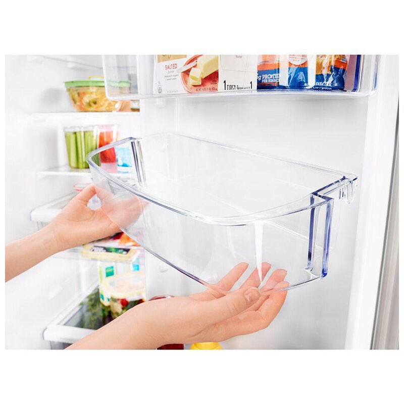 Whirlpool 36 in. 20.6 cu. ft. Counter Depth Side by Side Refrigerator with Ice Water Dispenser Fingerprint Resistant Stainless P.C. Richard Son