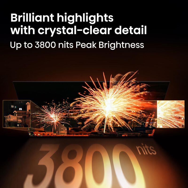 Hisense - 85" Class UR8 Series RGB Mini-LED 4K UHD Smart Google TV, , hires