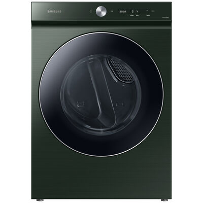 Samsung Bespoke 27 in. 7.6 cu. ft. Smart Stackable Gas Dryer with AI Optimal Dry, Super Speed Dry, Sensor Dry, Sanitize & Steam Cycle - Forest Green | DVG53BB8900G