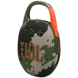 JBL Clip 5 Ultra Portable Rechargeable Waterproof Bluetooth Speaker - Camouflage, Squad, hires