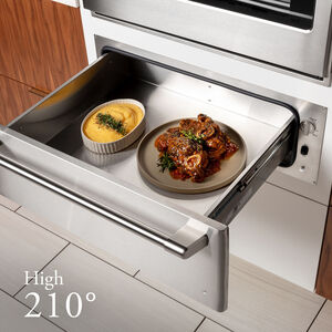 Cafe 30 in. 1.9 cu. ft. Warming Drawer with Humidity Control - Matte White, Matte White, hires