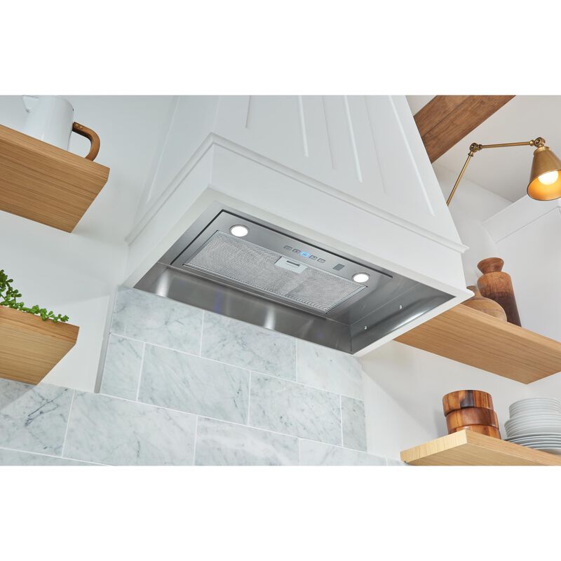 Broan PM Series 21 in. Smart Convertible Standard Style Range Hood with 450 CFM, 3 Fan Speeds & 2 LED Lights - Stainless Steel, , hires