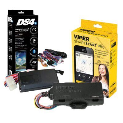 Viper DS4P Remote Starter System Bundle with SmartStart Unlimited Range Smartphone Controller | DS4P-VSM550