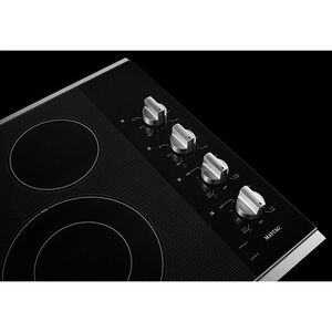 Maytag 30 in. 4-Burner Electric Cooktop with Power Burner, Reversible Grill & Griddle - Stainless Steel, , hires