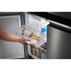 Whirlpool 36 in. 19.4 cu. ft. Counter Depth 4-Door French Door Refrigerator with Ice Maker - Fingerprint-Resistant Stainless Finish, , hires