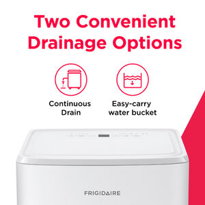 Frigidaire 50 Pint Energy Star Dehumidifier with 3 Fan Speeds - White, , hires