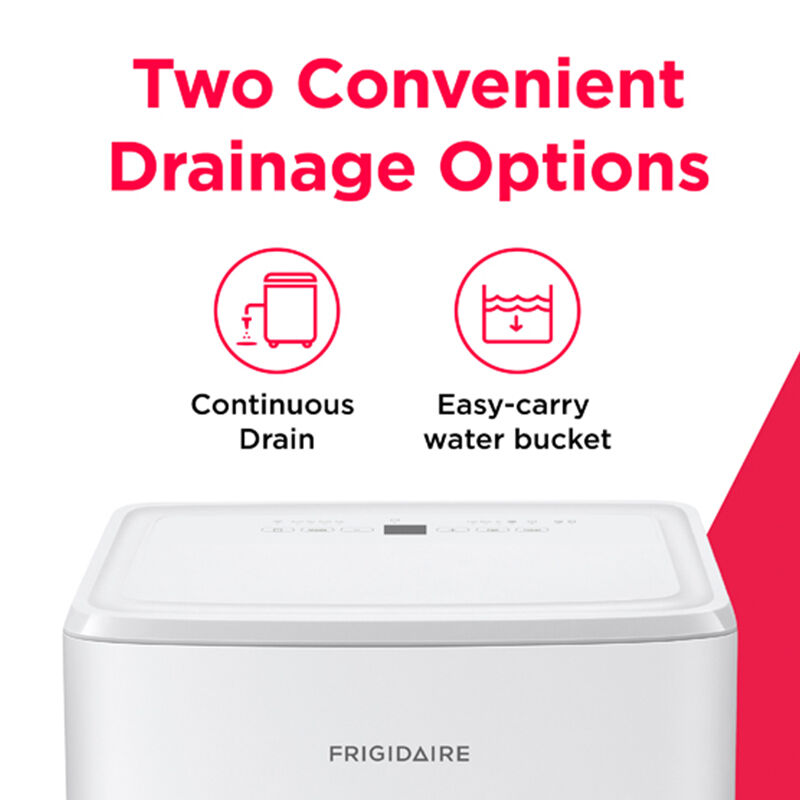 Frigidaire 50 Pint Energy Star Dehumidifier with 3 Fan Speeds - White, , hires