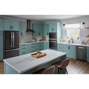 Whirlpool 30 in. 1.1 cu. ft. 1000W Smart Built-In Microwave with Convection & Sensor Cooking - Black Stainless, , hires