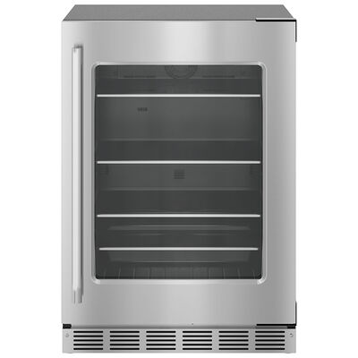 Thermador 24 in. Built-In 5.2 cu. ft. Undercounter Refrigerator - Stainless Steel | T24UR915RS