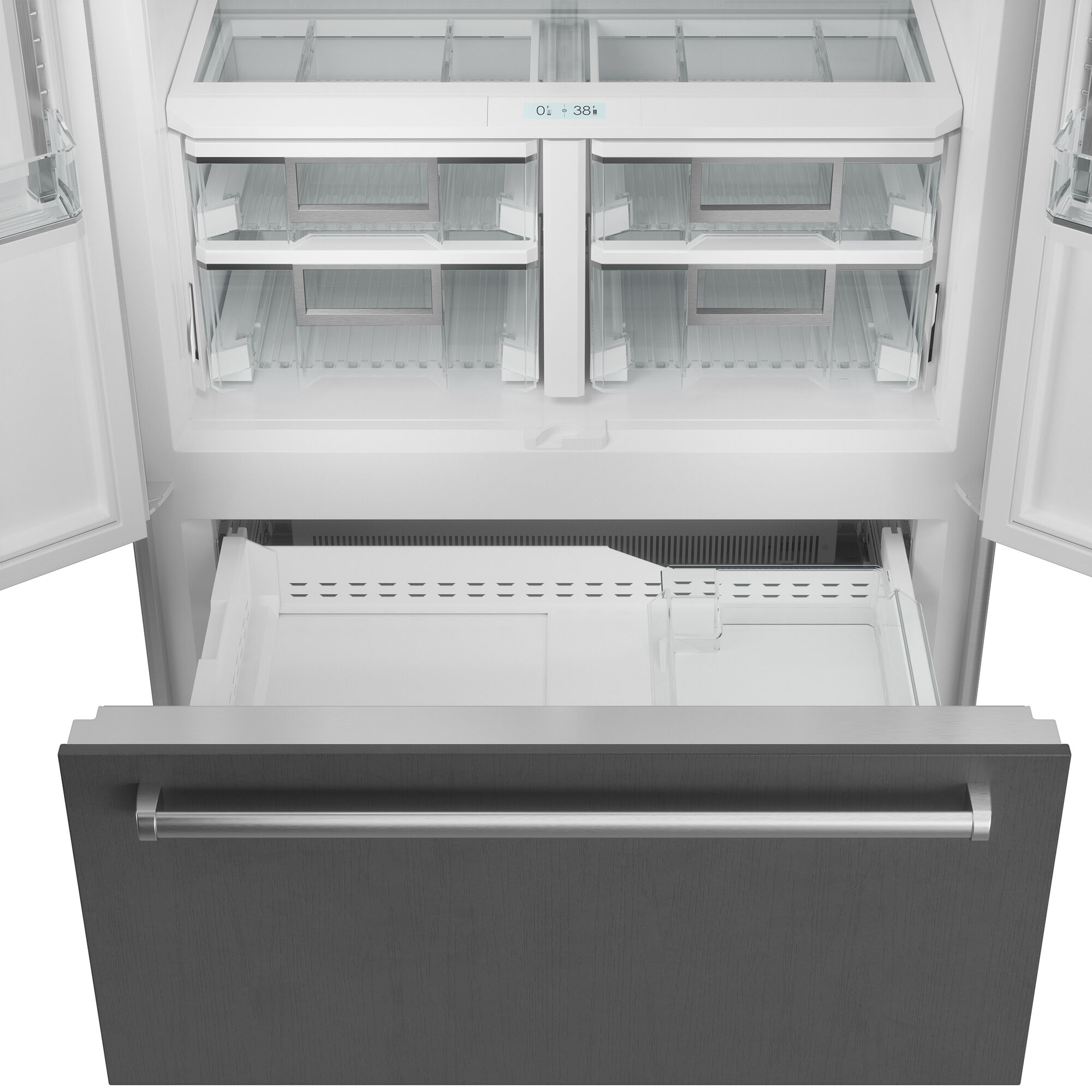 Sub-Zero 42 in. 24.7 cu. ft. Built-In Smart Counter Depth French