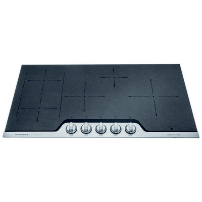 Frigidaire Professional Series 36 in. 4-Burner Induction Cooktop with Power Burner - Stainless Steel | FPIC3677RF