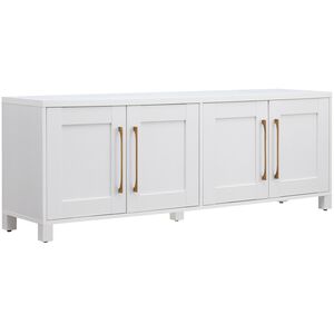 Preston & Cole Daphne 68" Wide TV Stand for TVs up to 75" - White, , hires