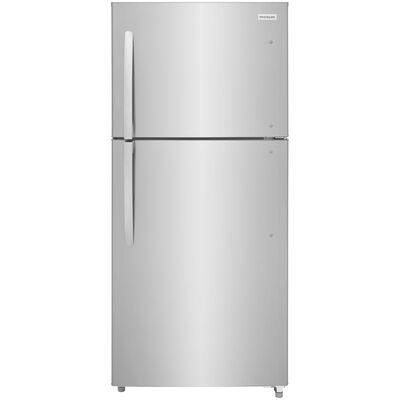 Frigidaire 30 in. 21.6 cu. ft. Garage-Ready Top Freezer Refrigerator - Fingerprint Resistant Stainless Steel Look | FRTE2223AV