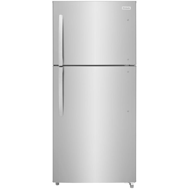 Frigidaire 30 in. 21.6 cu. ft. Garage-Ready Top Freezer Refrigerator - Fingerprint Resistant Stainless Steel Look, , hires
