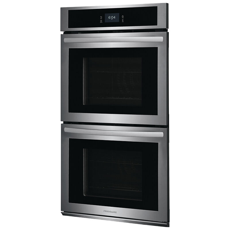 Frigidaire 27" 7.6 Cu. Ft. Electric Double Wall Oven with Standard Convection & Self Clean - Stainless Steel, Stainless Steel, hires