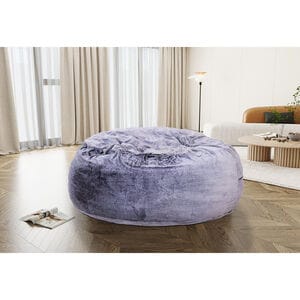 Sealy Bala Bean Bag Chair - Gray, , hires