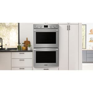 Frigidaire Professional 30 in. 10.6 cu. ft. Top Control Electric Double Wall Oven with True European Convection - Stainless Steel, , hires