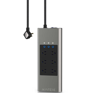 Austere VII Series 6-Outlet 4,000 Joules Surge Protector with 45 Watt PD Port, , hires