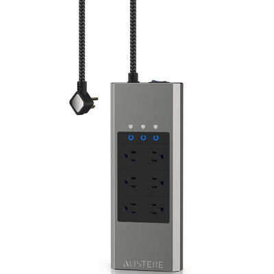 Austere VII Series 6-Outlet 4,000 Joules Surge Protector with 45 Watt PD Port | 7S-PS6-US1