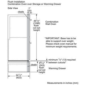 Bosch 800 Series 30 in. 6.2 cu. ft. Smart Speed Electric Microwave/Wall Oven Combo with True European Convection & Sensor Cooking - Black Stainless, , hires